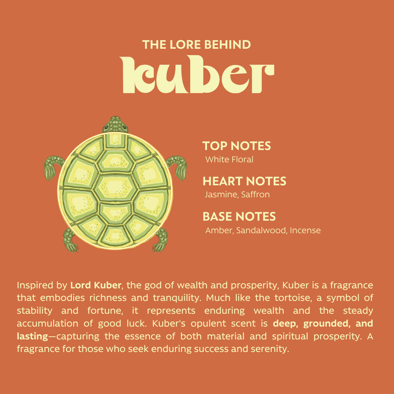 Kuber by Vayu – Opulent, Rich Fragrance Inspired by God of Wealth | White Floral, Sandalwood & Amber