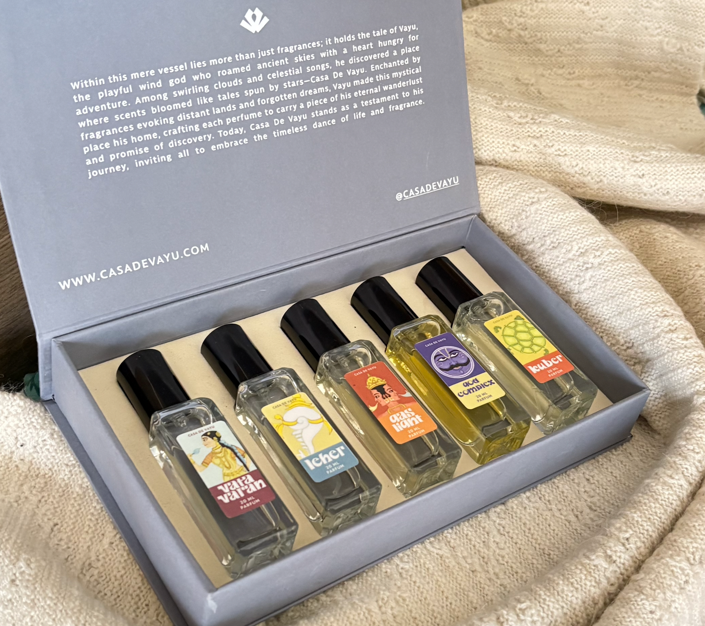 Classique Vayu Fragrance Collection (5 x 20ml)