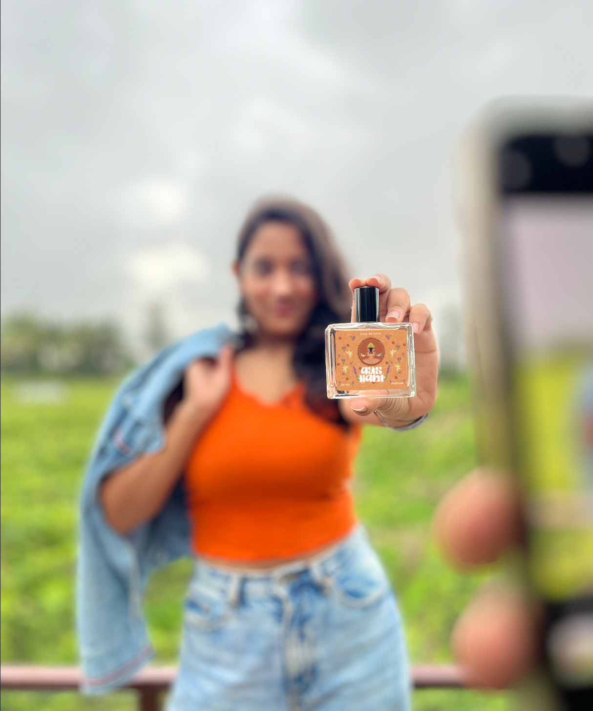 Gaslight by Vayu – Bold, Fiery Fragrance Inspired by Agnidev | Smoky Leather & Oudh